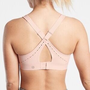 Athleta Phenomena Sports Bra Voile Pink